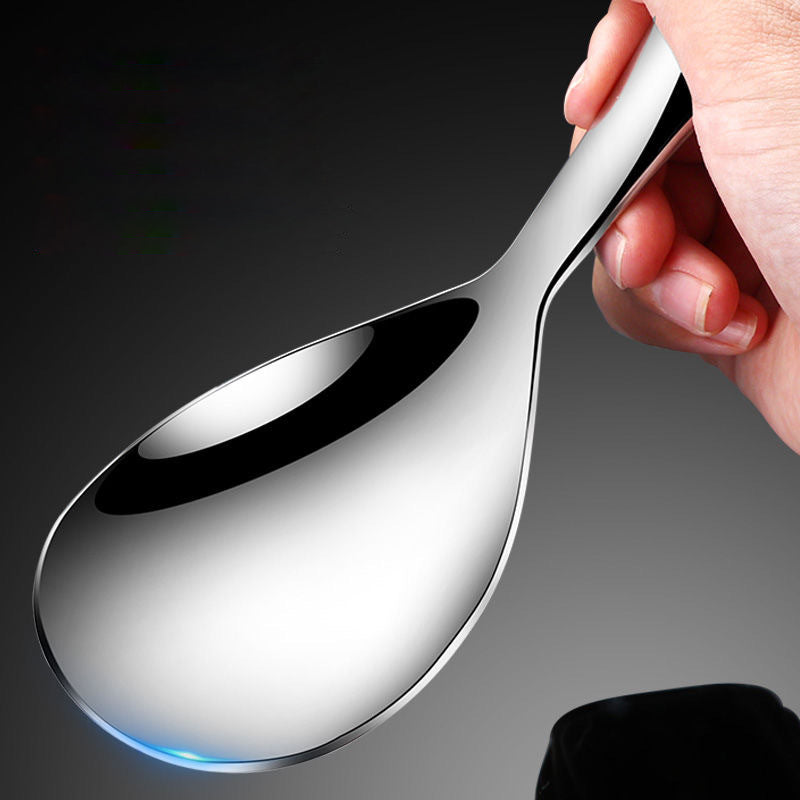 Thickened stainless steel non-stick rice spoon