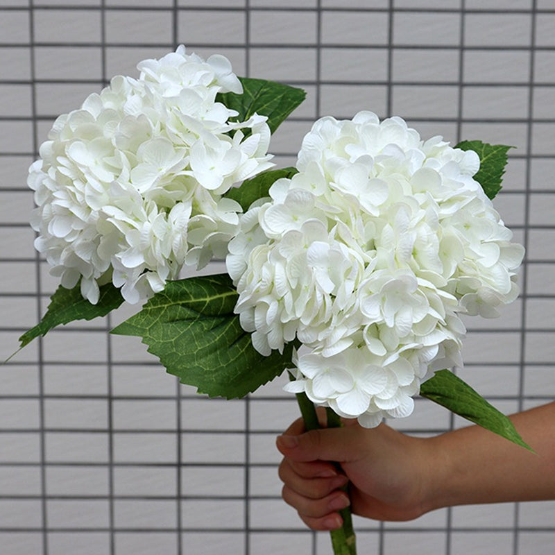 Artificial Hydrangea Blossoms for Outdoor Use