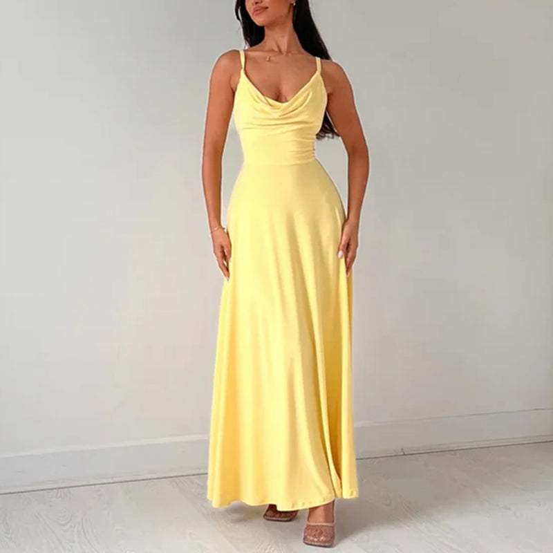 Drape Maxi Dress