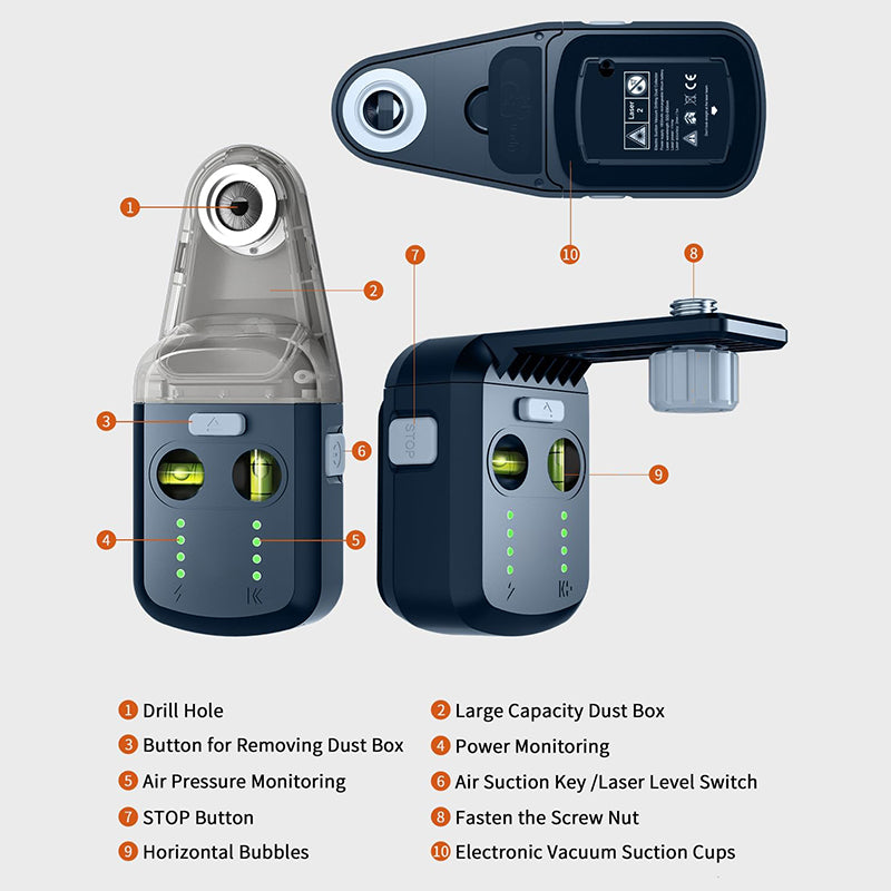 4-in-1 Laser Level Tool with Line Laser