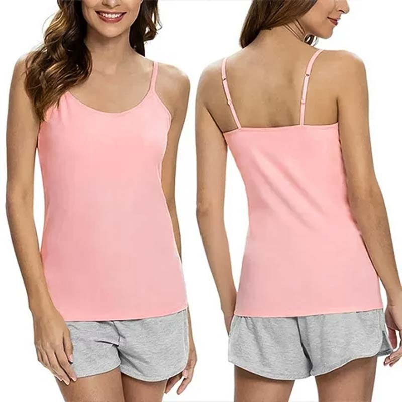 Tank Top With Built-In Bra