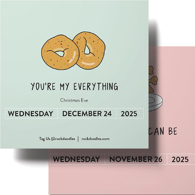 2025 Daily Punny Desk Calendar