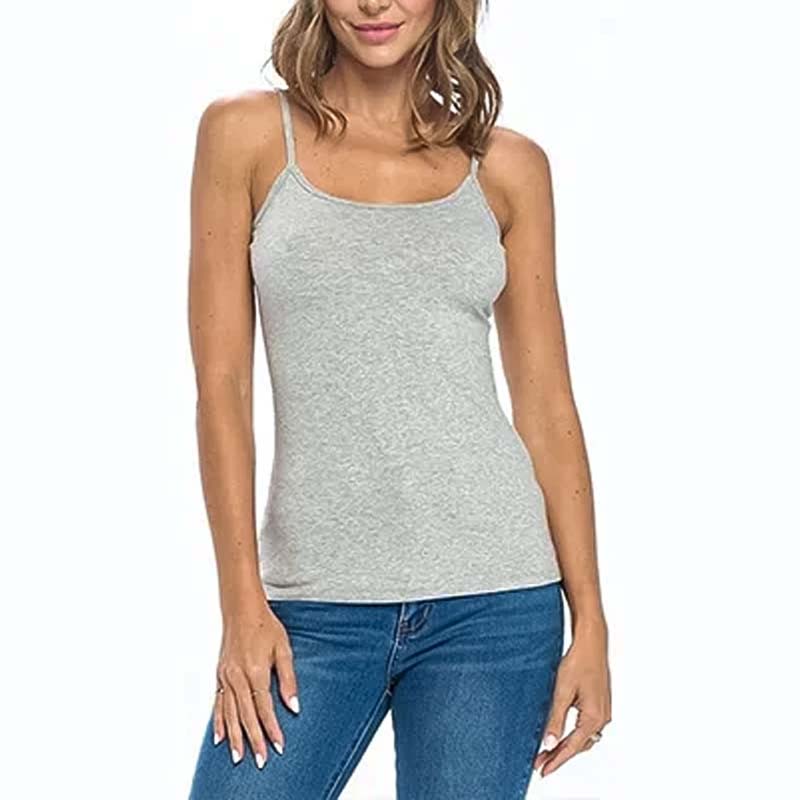 Tank Top With Built-In Bra