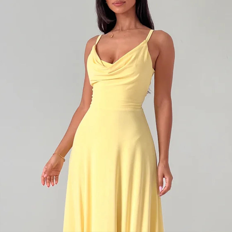 Drape Maxi Dress