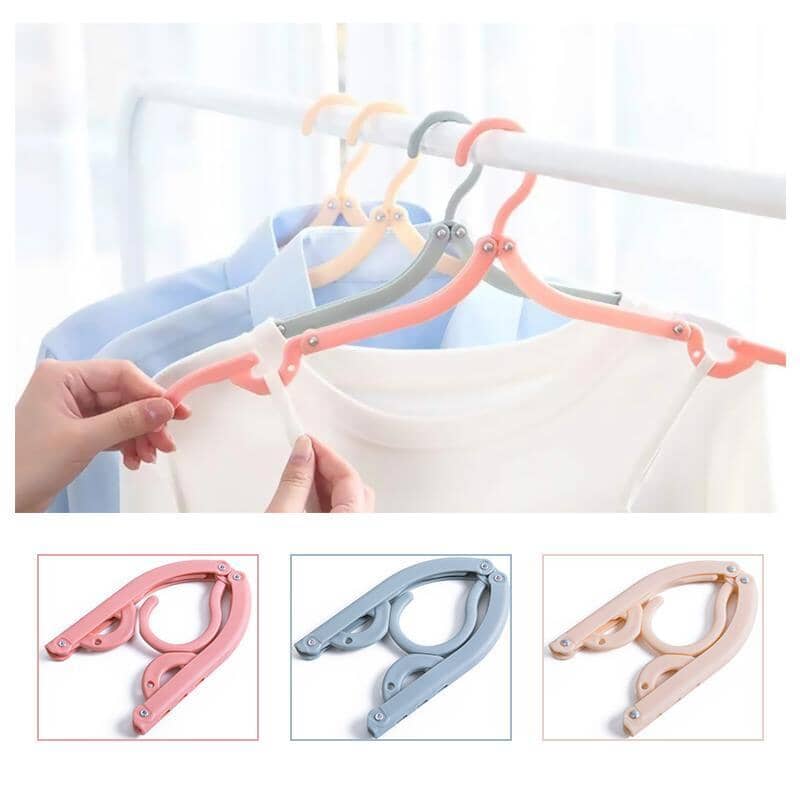 Retractable Portable Travel Hangers 4pcs