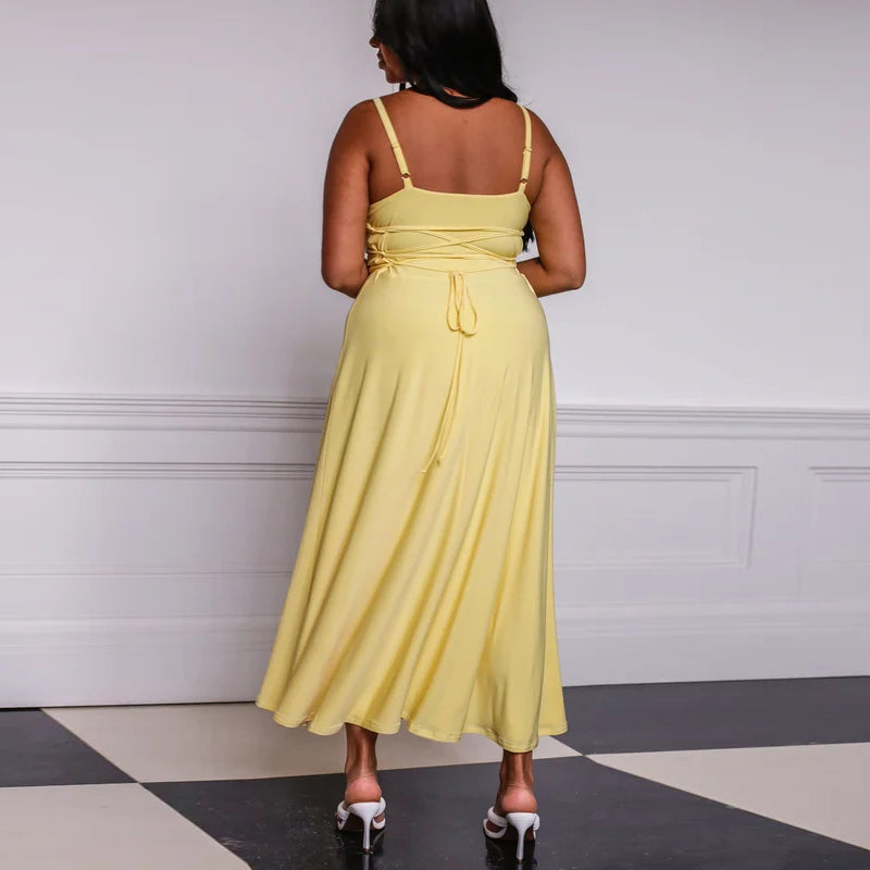 Drape Maxi Dress