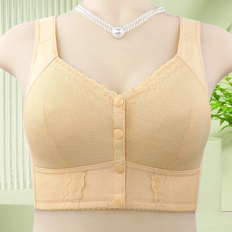 Front Closure Breathable Bra