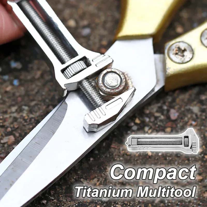 Compact Titanium Multitool