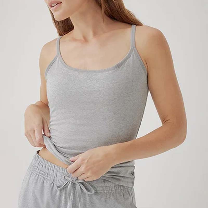 Tank Top With Built-In Bra