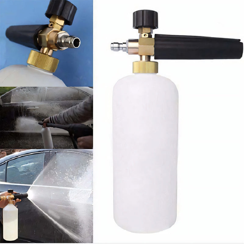 Enhance Your Car Washing Experience - Foam Cannon Dual Connector Accessory