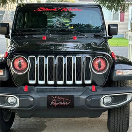 Beast Eyes Headlight Decals