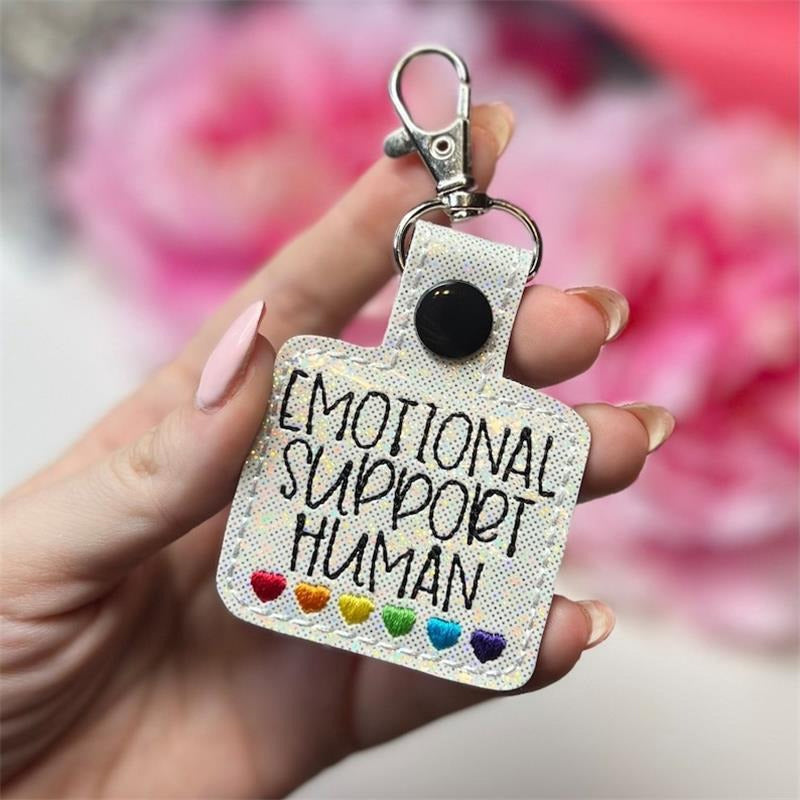 Emotional Support Coworker Keychain