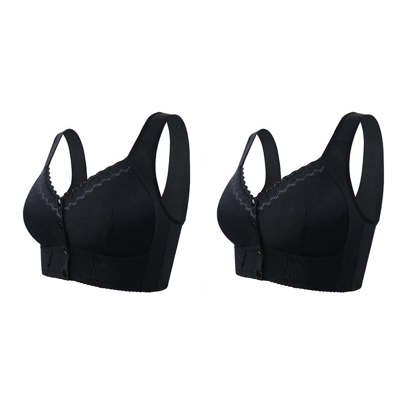 Front Closure Breathable Bra