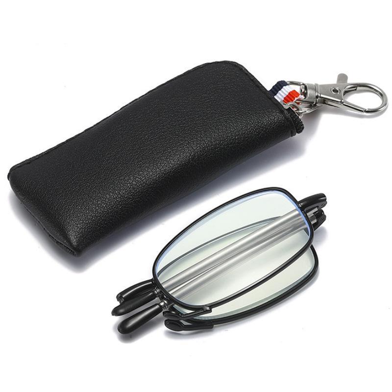 Anti-blue light folding reading glasses