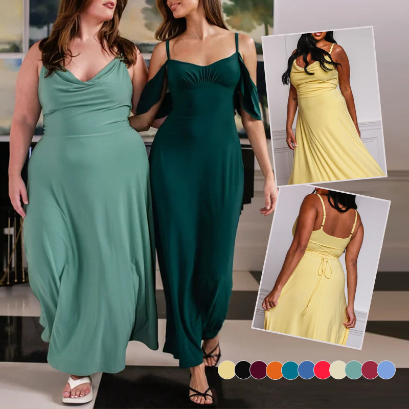 Drape Maxi Dress