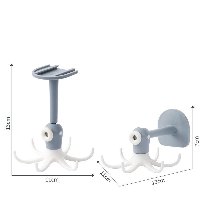 360 Degree Rotating Octopus Hook