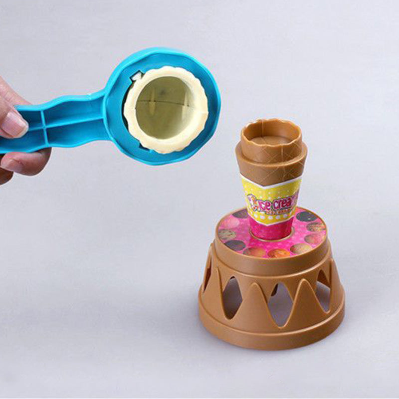 Ice Cream Toy Stacking Tower Set