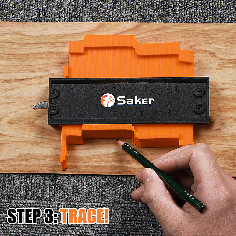 Contour Gauge Profile Tool -Precisely Copy Irregular Shape