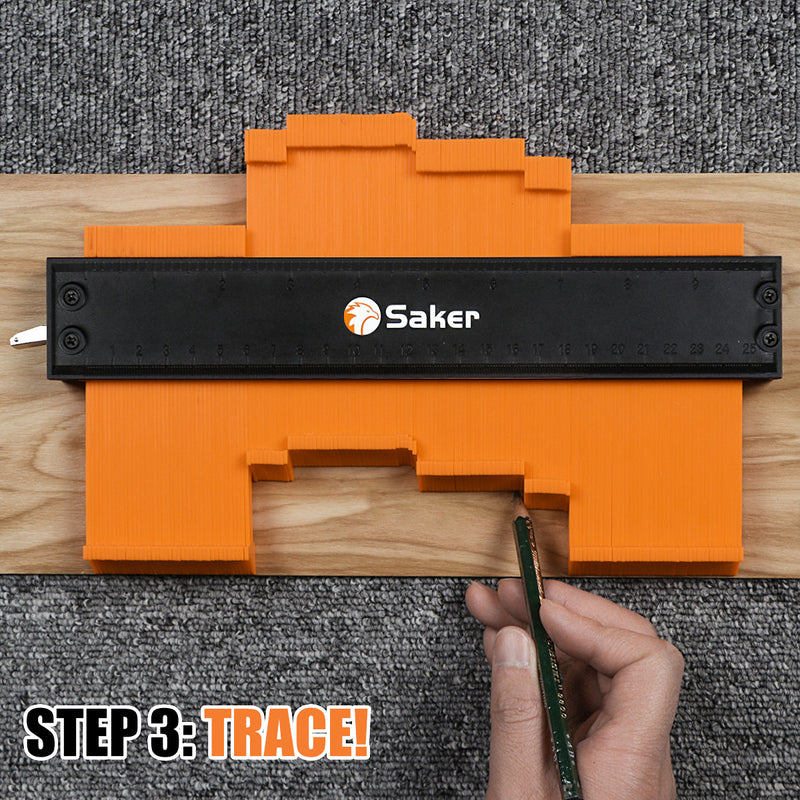 Contour Gauge Profile Tool -Precisely Copy Irregular Shape