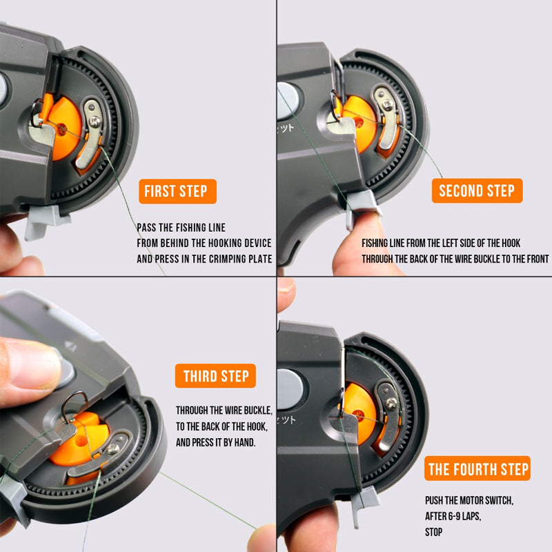 Electric Hook Tying Machine