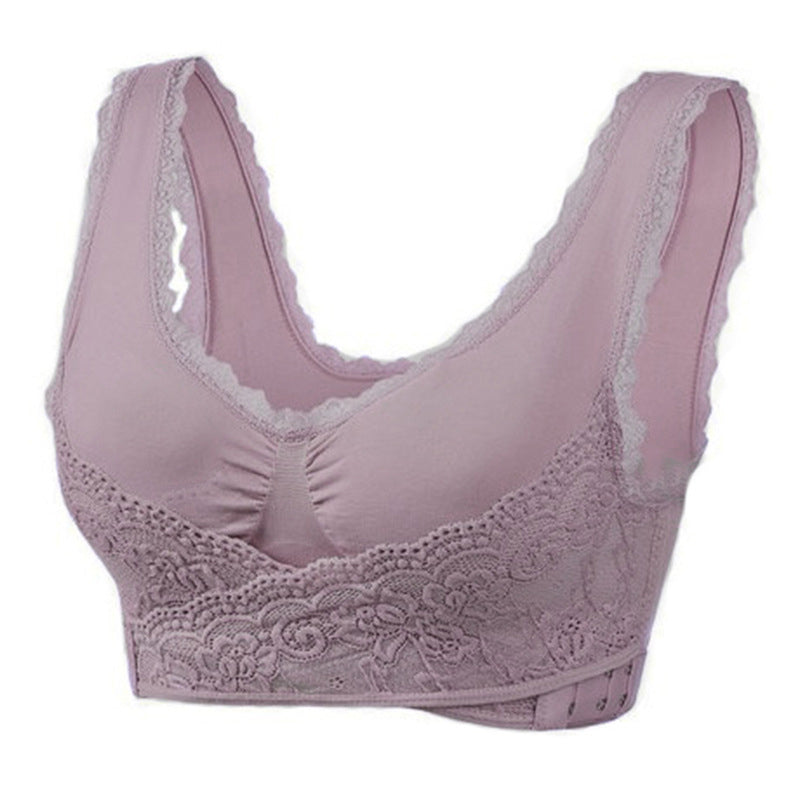 Women's Wireless Full Coverage Lace Bra