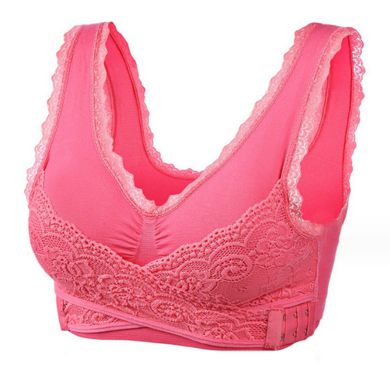 Women's Wireless Full Coverage Lace Bra