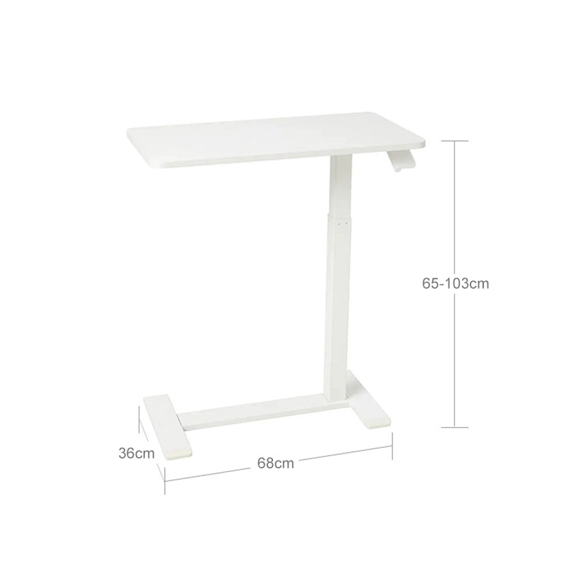 Pneumatic Lift Table With Wheels That Can Be Hidden