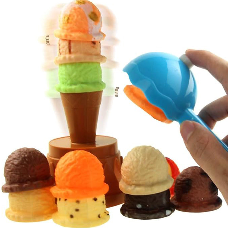 Ice Cream Toy Stacking Tower Set