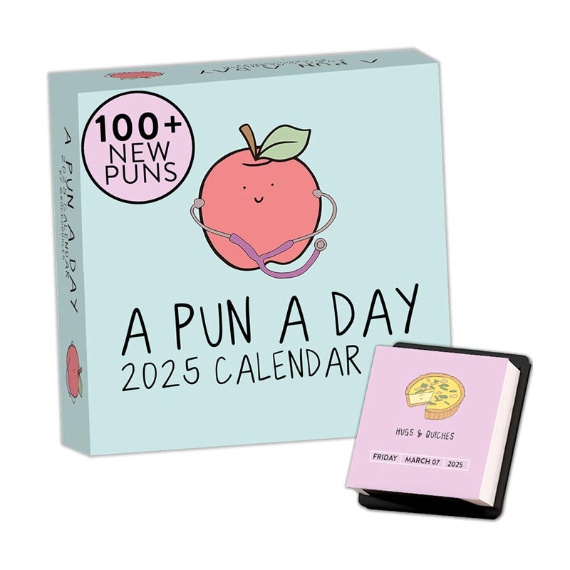 2025 Daily Punny Desk Calendar