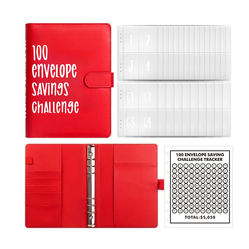 100 Envelopes Money Saving Challenge