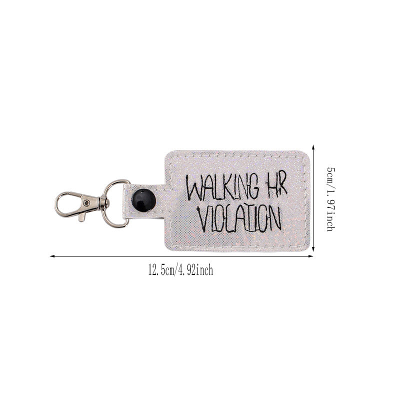 Emotional Support Coworker Keychain