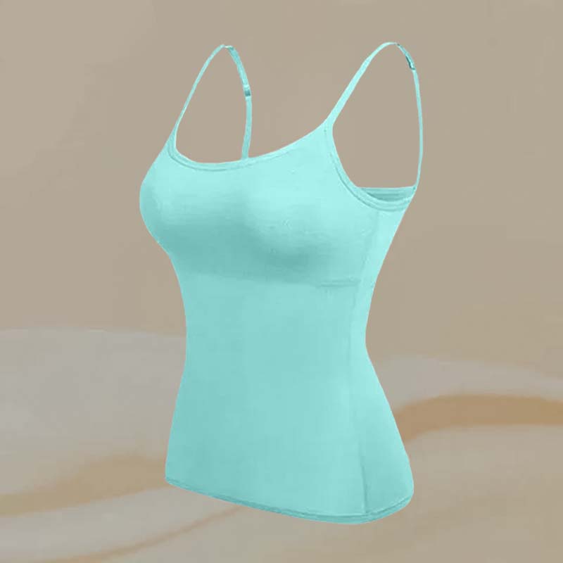 Tank Top With Built-In Bra