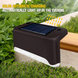 Solar Powered Outdoor Staircase Light