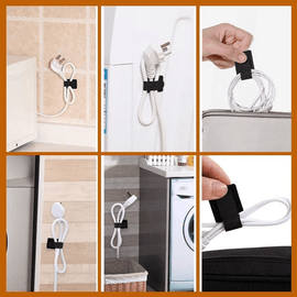 Self-adhesive Velcro Cable Organizer