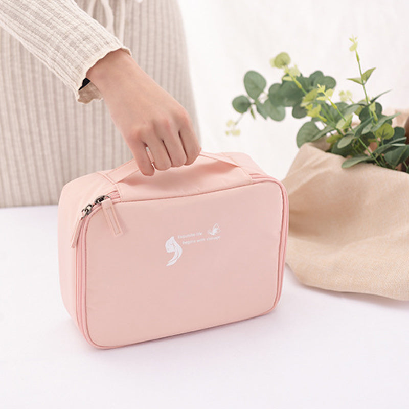 Multifunctional Compartmentalized Square Bag Travel Storage Bag