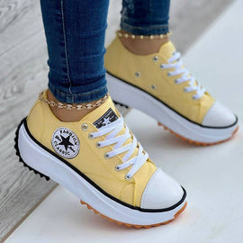 Canvas Shoes Women Fashion Trainers